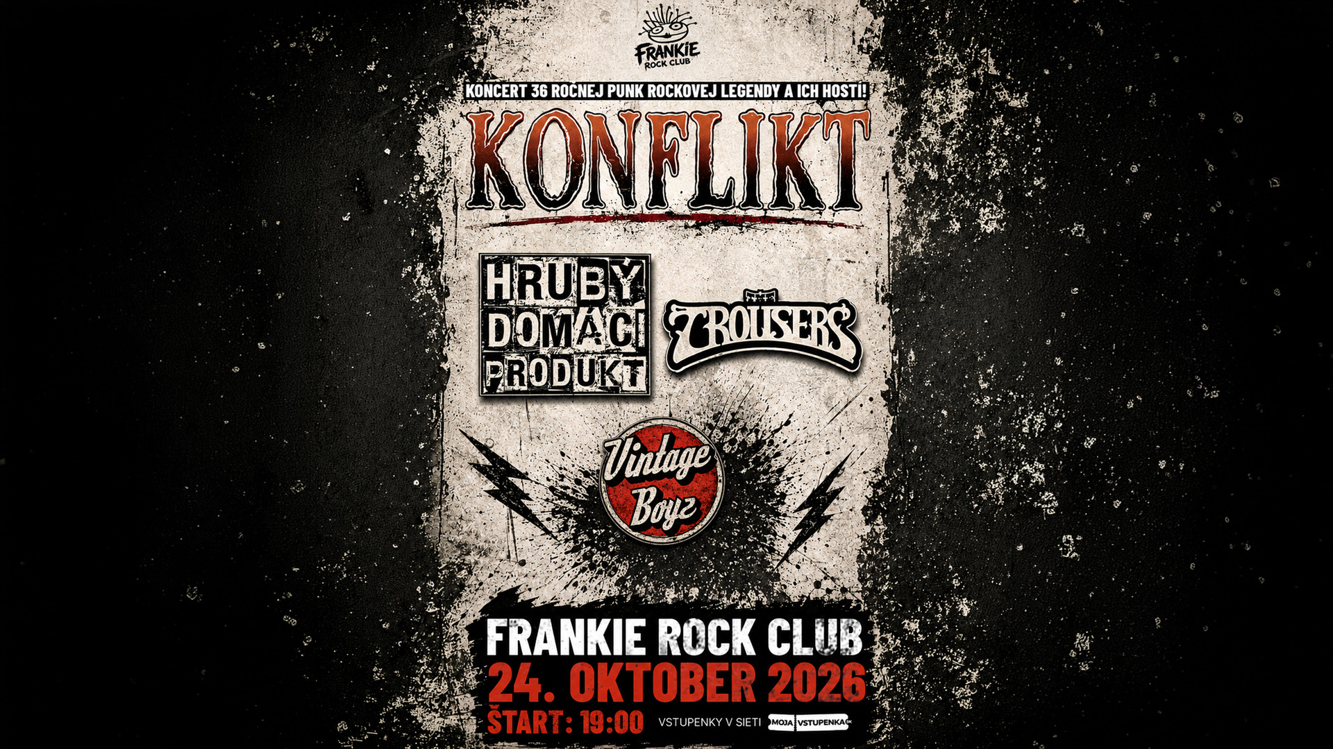 KONFLIKT + HDP + THE TROUSERS + VINTAGE BOYZ
