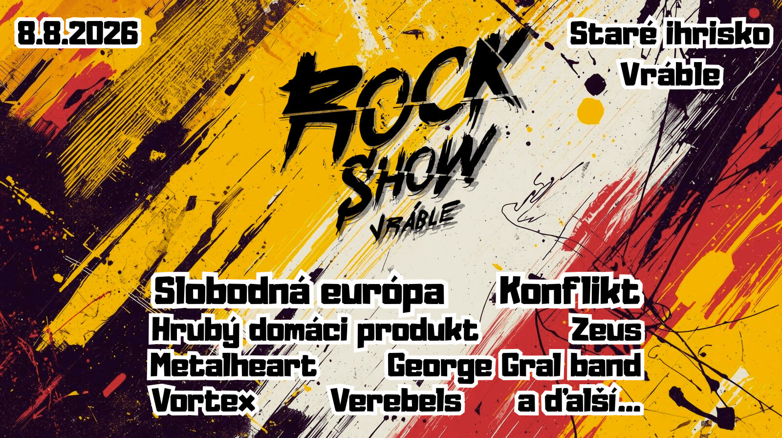 Rock Show Vráble 2026